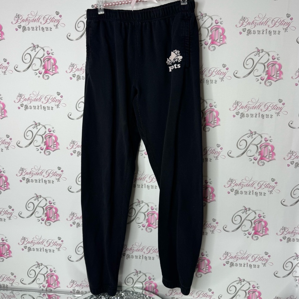 Roots Sweatpants charcoal black white roots beaver Logo comfy pants bottoms